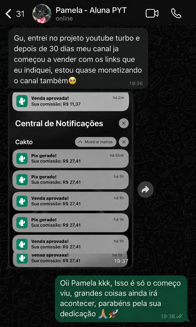Depoimento de aluno 3